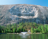 LAN 07 GR0067 01
Confederate Memorial Carving In Stone Mountain Park, Georgia