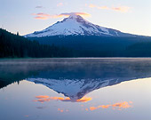 LAN 07 GR0078 01
Mount Hood Reflected In Trillium Lake At Dusk Oregon