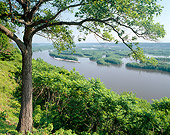 LAN 07 GR0086 01
Pikes Peak State Park Overlooking Mississippi River In Marquette, Iowa