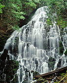 LAN 07 GR0093 01
Ramona Falls During Spring In Mount Hood Wilderness, Oregon