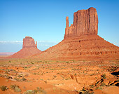 LAN 07 GR0116 01
West And East Mitten During Summer In Monument Valley, Utah