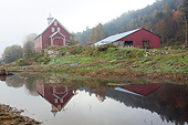 LAN 07 LS0012 01
Historic Dairy Barn And Milking Shed At Liberty Hill Farm In Foggy Dawn Light Rochester, Vermont