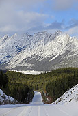 LAN 07 WF0001 01
Snowy Road To Jasper National Park Canada