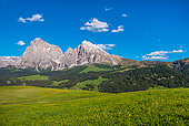 LAN 08 KH0080 01
Langkofel And Plattkofel Peaks In Dolomites South Tyrol, Italy