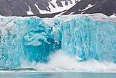 LAN 08 KH0115 01
Monaco Glacier Calving In Spitsbergen, Svalbard