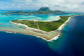 LAN 09 KH0030 01
Aerial View Of Island Lagoon Bora Bora