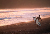 LAN 09 MR0002 01
Beach With Surfer Costa Rica Central America