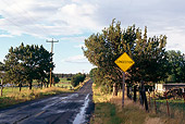 LAN 09 RK0004 01
Country Road With Congestion Sign