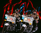 LAW 01 RK0014 07
Illinois State Police Officers On Motorcycles Studio