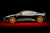 AUT 04 RK0197 01
2012 Lotus Evora S GP Edition Black And Gold Profile View In Studio