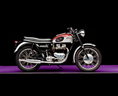 MOT 01 RK0388 01
1962 Triumph Trophy 650cc Twin Side View On Purple Floor Gray Line Studio