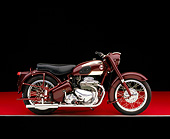 MOT 01 RK0596 03
1958 Ariel 1000 Square Four Maroon Profile Shot On Red Floor Studio