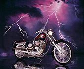 MOT 01 RK0246 06
1971 Harley-Davidson XLH Sportster 3/4 Front View Lightning Background Studio