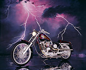 MOT 01 RK0246 08
1971 Harley-Davidson XLH Sportster 3/4 Front View Lightning Background Studio