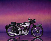 MOT 01 RK0338 06
1948 Norton International Silver And Black Profile View Studio