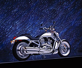 MOT 01 RK0345 01
2002 Harley Davidson V-Rod Silver 3/4 Rear View On Gray Line Meteor Shower Studio