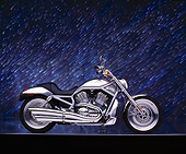 MOT 01 RK0346 07
2002 Harley Davidson V-Rod Silver Profile On Gray Line Meteor Shower Studio