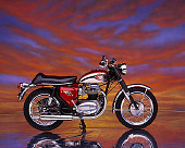 MOT 01 RK0353 08
1966 BSA Lightning Red Side View