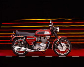 MOT 01 RK0417 04
1969 BSA 750cc Rocket 3 Red Profile View Studio