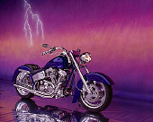 MOT 01 RK0428 05
2004 FXR Pro Street Purple Motorcycle