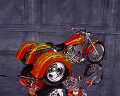 MOT 01 RK0435 02
Harley Davidson Trike Orange With Green Flames