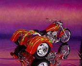 MOT 01 RK0438 05
Harley Davidson Trike Orange With Green Flames