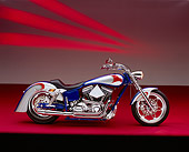 MOT 01 RK0452 06
2000 Arlen Ness Special Construction Custom Paint Profile On Red Floor Red Lighting Studio