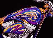 MOT 01 RK0467 01
2004 Custom Motorcycle Custom Graphics Detail Tank And Engine Shot