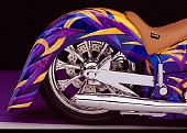 MOT 01 RK0470 01
2004 Custom Motorcycle Custom Graphics Detail Rear Tire And Fender Shot