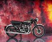 MOT 01 RK0516 02
1955 Vincent Black Shadow Side View On Mylar Floor Studio