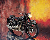 MOT 01 RK0521 02
1950 Sunbeam S8 Black 3/4 Front View On Mylar Floor Studio