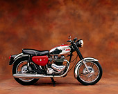 MOT 01 RK0532 04
1964 Matchless G12 CSR Red And Black Profile View On Brown Mottled Background