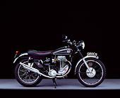 MOT 01 RK0569 01
1954 Matchless G80CS Black Side View On Gray Floor Studio