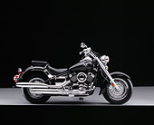 MOT 01 RK0593 09
2004 Yamaha 650 V-Star Black Profile Shot On Gray Floor Studio