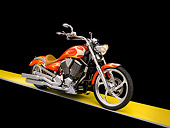 MOT 01 RK0717 01
2005 Victory Vegas Red With Flames 3/4 Front View Studio
