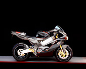 MOT 02 RK0092 03
2000 Bimota SB8 R Special Black Side View On Gray Floor Red Line Studio