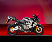 MOT 02 RK0168 06
2004 Honda CBR 600RR Black And Gray Side View On Red Floor And Lighting Studio