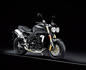 MOT 02 RK0255 03
2005 Triumph Speed Triple Black 3/4 Side View On Gray Line Studio