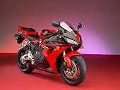 MOT 02 RK0312 01
2006 Honda CBR 1000RR Red Front 3/4 View On Red Floor Studio
