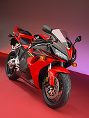 MOT 02 RK0313 01
2006 Honda CBR 1000RR Red Front 3/4 View On Red Floor Studio