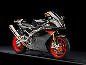 MOT 02 RK0381 01
2004 Aprilia Mille Nera Black 3/4 Side View Studio