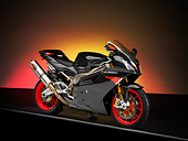 MOT 02 RK0383 01
2004 Aprilia Mille Nera Black 3/4 Side View Studio