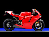 MOT 02 RK0406 01
2008 Ducati Desmosedici RR Red Profile View Studio
