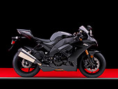 MOT 02 RK0411 01
2008 Kawasaki Ninja ZX-10R Motorcycle Black Profile View Studio
