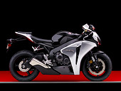 MOT 02 RK0412 01
2008 Honda CBR1000RR Motorcycle Silver Profile View Studio