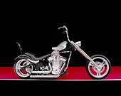 MOT 04 RK0131 02
1997 Harley Davidson Fat Boy Chopper Black And Silver 