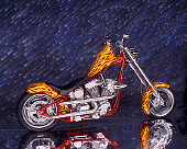 MOT 04 RK0008 01
2004 California Chopper Custom Red Yellow Flames
