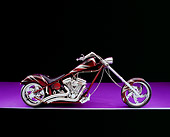 MOT 04 RK0109 02
2004 Orange County Chopper Burgundy Silver Graphics Profile View Studio