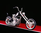 MOT 04 RK0130 02
1997 Harley-Davidson Fat Boy Chopper Black And Silver 