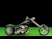 MOT 04 RK0190 01
2006 Midwest Custom Chopper Green 